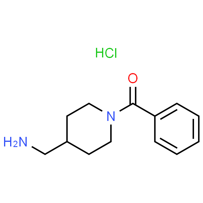 (4-(Aminomethyl)piperidin-1-yl)(phenyl)methanone hydrochloride