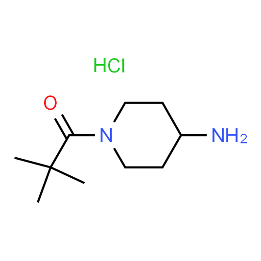 1-(4-Aminopiperidin-1-yl)-2,2-dimethylpropan-1-one hydrochloride