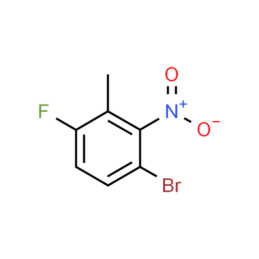1-Bromo-4-fluoro-3-methyl-2-nitrobenzene