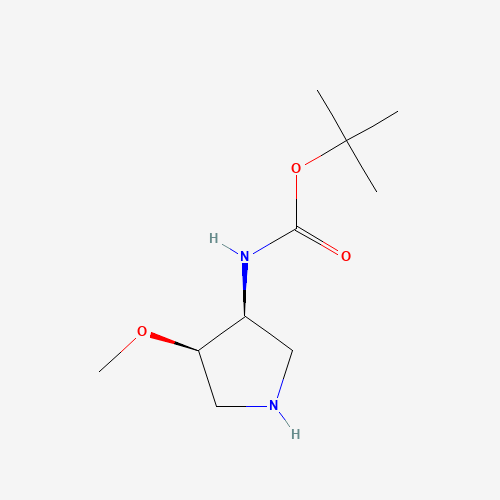 tert-Butyl (cis-4-methoxypyrrolidin-3-yl)carbamate
