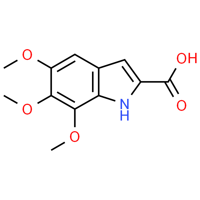 5,6,7-Trimethoxy-1H-indole-2-carboxylic acid
