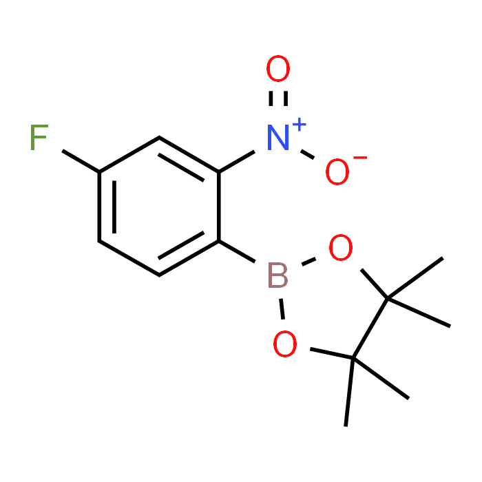 2-(4-Fluoro-2-nitrophenyl)-4,4,5,5-tetramethyl-1,3,2-dioxaborolane