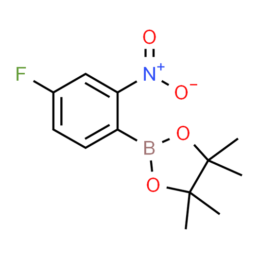 2-(4-Fluoro-2-nitrophenyl)-4,4,5,5-tetramethyl-1,3,2-dioxaborolane