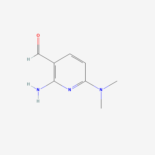 2-Amino-6-(dimethylamino)nicotinaldehyde