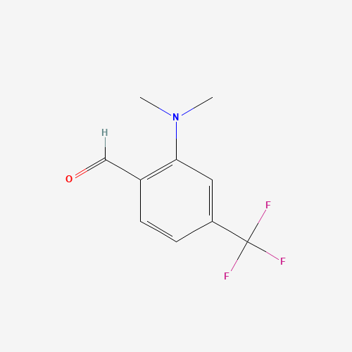 2-(Dimethylamino)-4-(trifluoromethyl)benzaldehyde