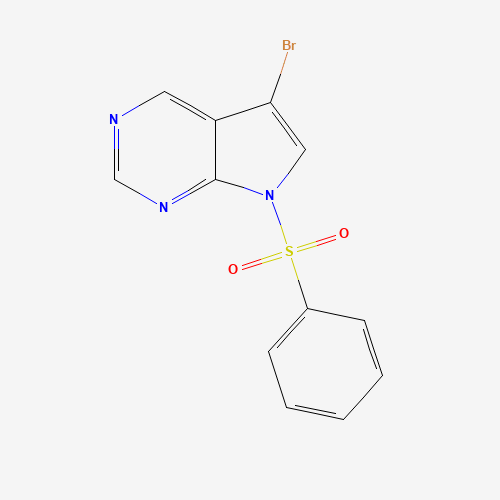 5-Bromo-7-(phenylsulfonyl)-7H-Pyrrolo[2,3-d]pyrimidine