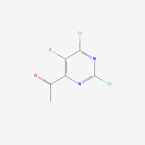 1-(2,6-Dichloro-5-fluoropyrimidin-4-yl)ethan-1-one - Achmem