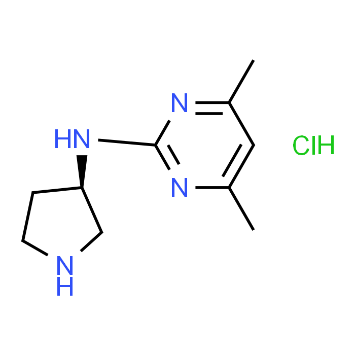 (R)-4,6-Dimethyl-N-(pyrrolidin-3-yl)pyrimidin-2-amine hydrochloride