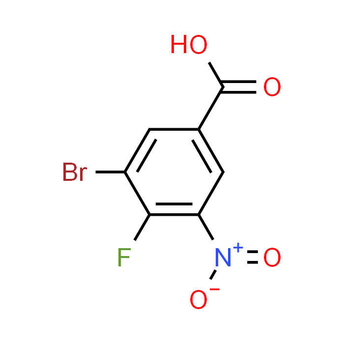 3-Bromo-4-fluoro-5-nitrobenzoic acid