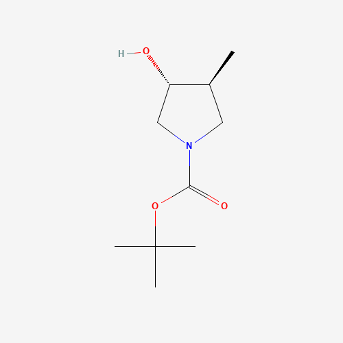 (3R,4S)-tert-Butyl 3-hydroxy-4-methylpyrrolidine-1-carboxylate