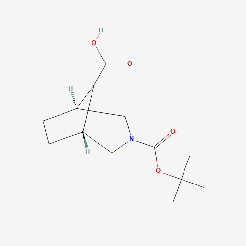 (8-anti)-3-(tert-Butoxycarbonyl)-3-azabicyclo[3.2.1]octane-8-carboxylic acid