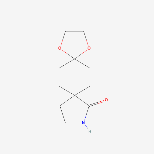 1,4-Dioxa-10-azadispiro[4.2.48.25]tetradecan-9-one