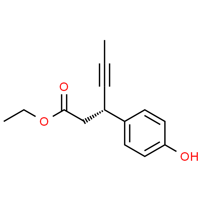 (S)-Ethyl 3-(4-hydroxyphenyl)hex-4-ynoate