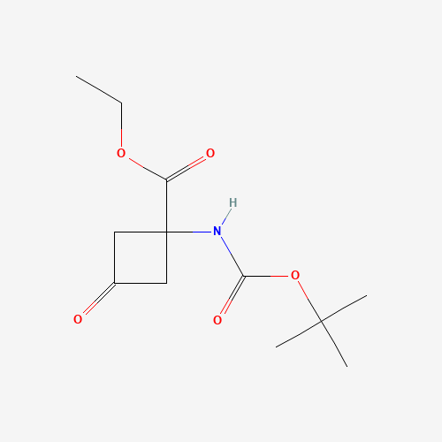 Ethyl 1-((tert-butoxycarbonyl)amino)-3-oxocyclobutanecarboxylate