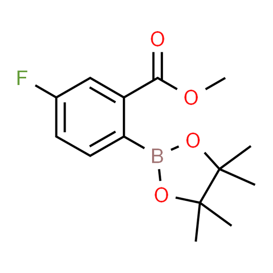 Methyl 5-fluoro-2-(4,4,5,5-tetramethyl-1,3,2-dioxaborolan-2-yl)benzoate