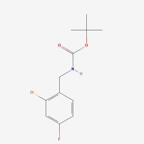 2-BRomo-4-fluoro-n-boc-benzylamine