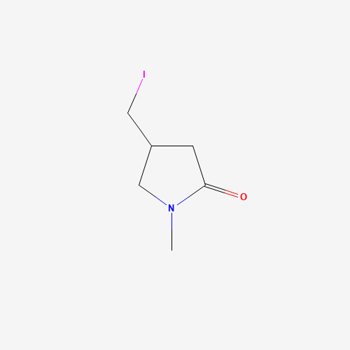 4-(Iodomethyl)-1-methylpyrrolidin-2-one