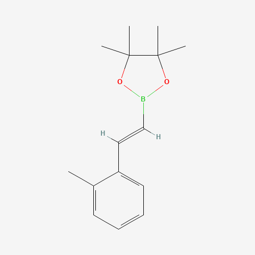 (E)-4,4,5,5-Tetramethyl-2-(2-methylstyryl)-1,3,2-dioxaborolane