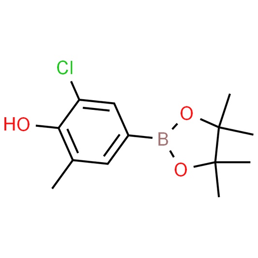 2-Chloro-6-methyl-4-(4,4,5,5-tetramethyl-1,3,2-dioxaborolan-2-yl)phenol