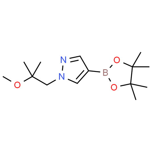 1-(2-Methoxy-2-methylpropyl)-4-(4,4,5,5-tetramethyl-1,3,2-dioxaborolan-2-yl)-1H-pyrazole