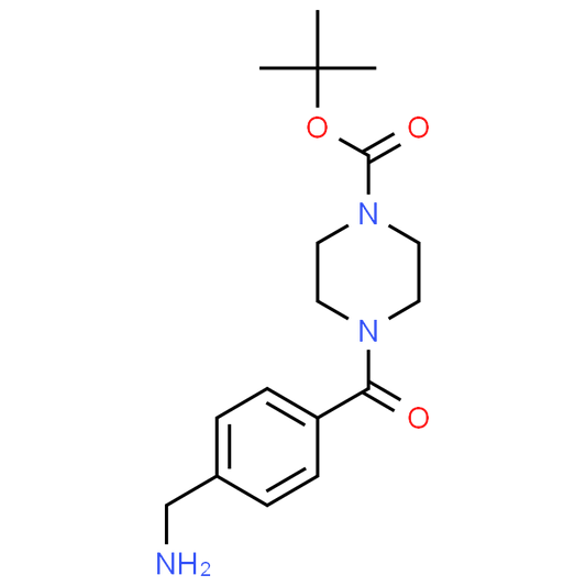 tert-Butyl 4-(4-(aminomethyl)benzoyl)piperazine-1-carboxylate
