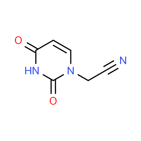 2-(2,4-Dioxo-1,2,3,4-tetrahydropyrimidin-1-yl)acetonitrile
