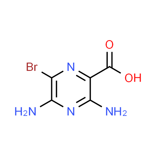 3,5-Diamino-6-bromo-pyrazine-2-carboxylic acid