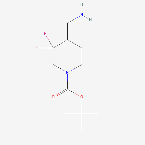 tert-Butyl 4-(aminomethyl)-3,3-difluoropiperidine-1-carboxylate