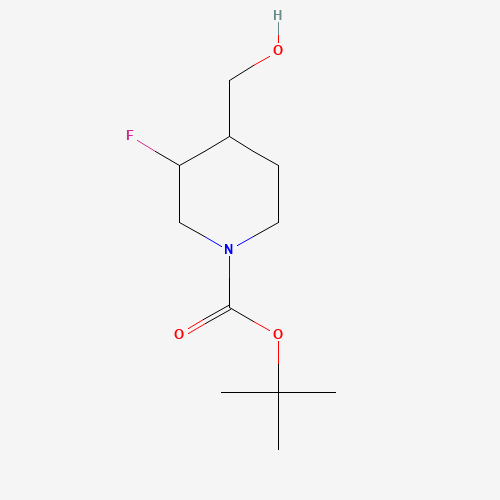 tert-Butyl 3-fluoro-4-(hydroxymethyl)piperidine-1-carboxylate - Achmem