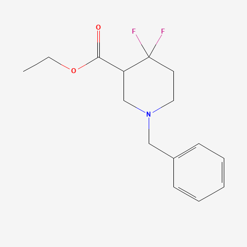 Ethyl 1-benzyl-4,4-difluoropiperidine-3-carboxylate
