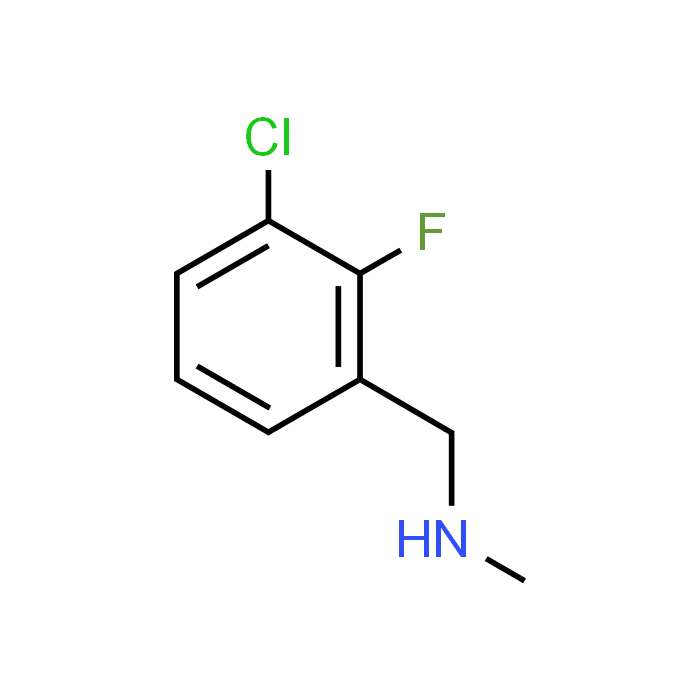 1-(3-Chloro-2-fluorophenyl)-N-methylmethanamine