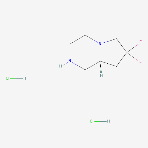 (S)-7,7-Difluorooctahydropyrrolo[1,2-a]pyrazine dihydrochloride