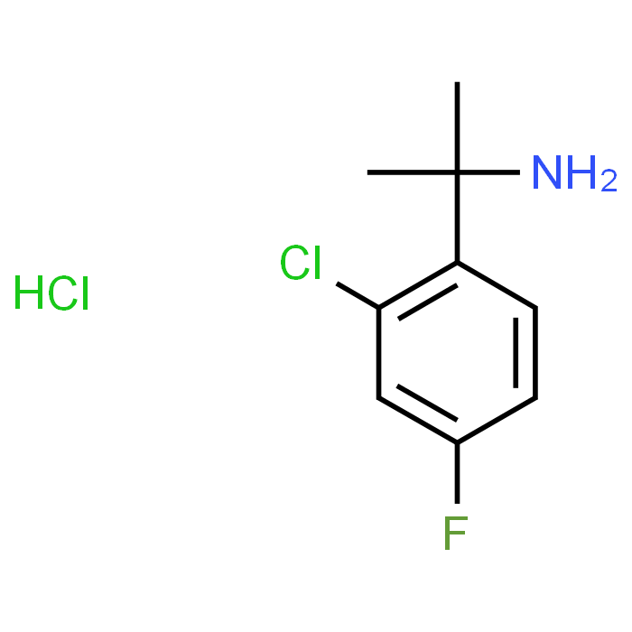 2-(2-Chloro-4-fluorophenyl)propan-2-amine hydrochloride