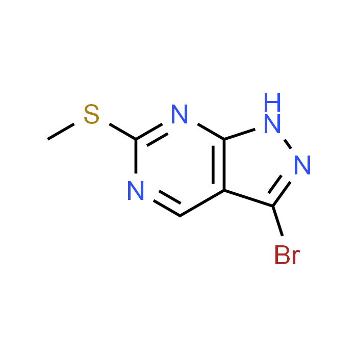 3-Bromo-6-(methylthio)-1H-pyrazolo[3,4-d]pyrimidine