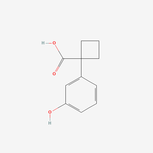 1-(3-Hydroxyphenyl)cyclobutanecarboxylic acid