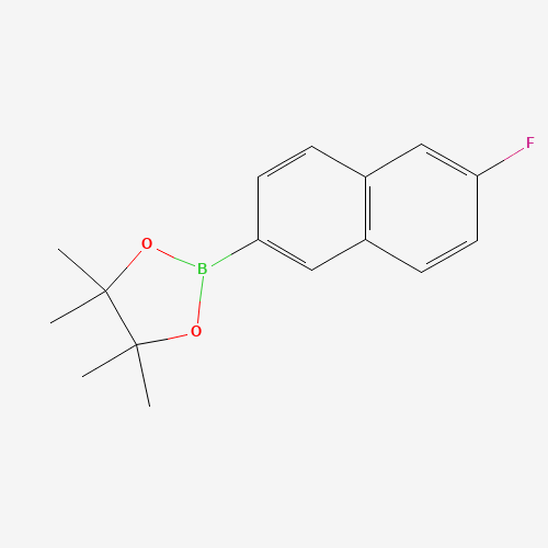 2-(6-Fluoronaphthalen-2-yl)-4,4,5,5-tetramethyl-1,3,2-dioxaborolane