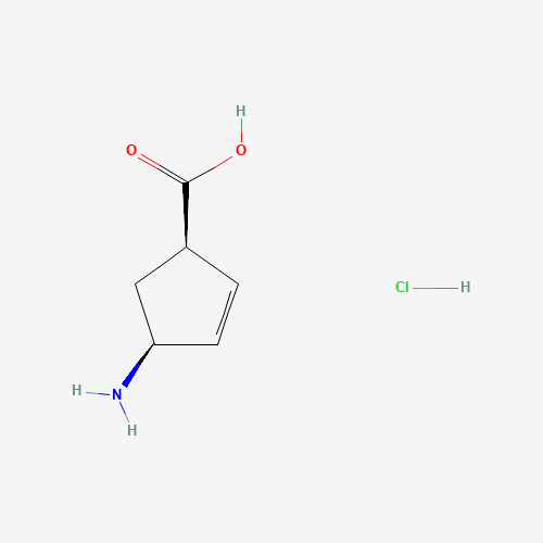 (1R,4S)-4-Aminocyclopent-2-enecarboxylic acid hydrochloride