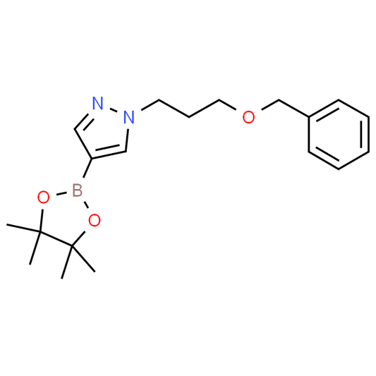 1-(3-(Benzyloxy)propyl)-4-(4,4,5,5-tetramethyl-1,3,2-dioxaborolan-2-yl)-1H-pyrazole