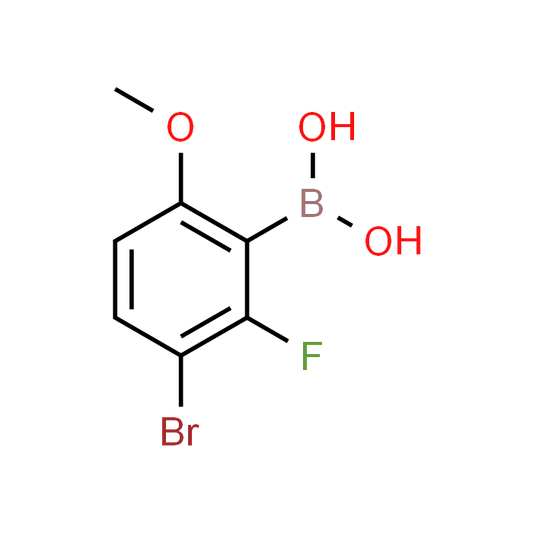 (3-Bromo-2-fluoro-6-methoxyphenyl)boronic acid