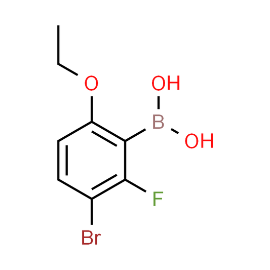 (3-Bromo-6-ethoxy-2-fluorophenyl)boronic acid