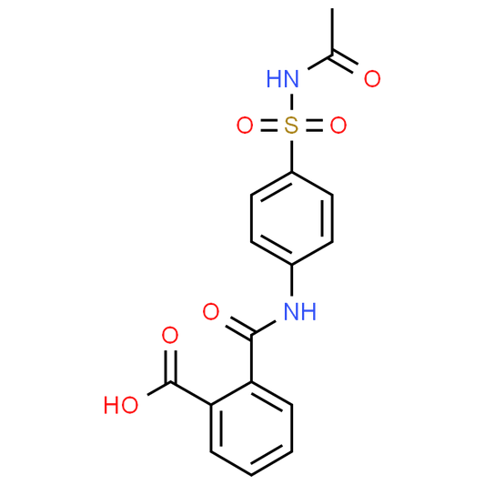 2-((4-(N-Acetylsulfamoyl)phenyl)carbamoyl)benzoic acid