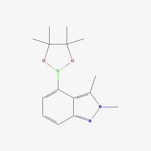 2,3-Dimethyl-4-(4,4,5,5-tetramethyl-1,3,2-dioxaborolan-2-yl)-2H-indazole