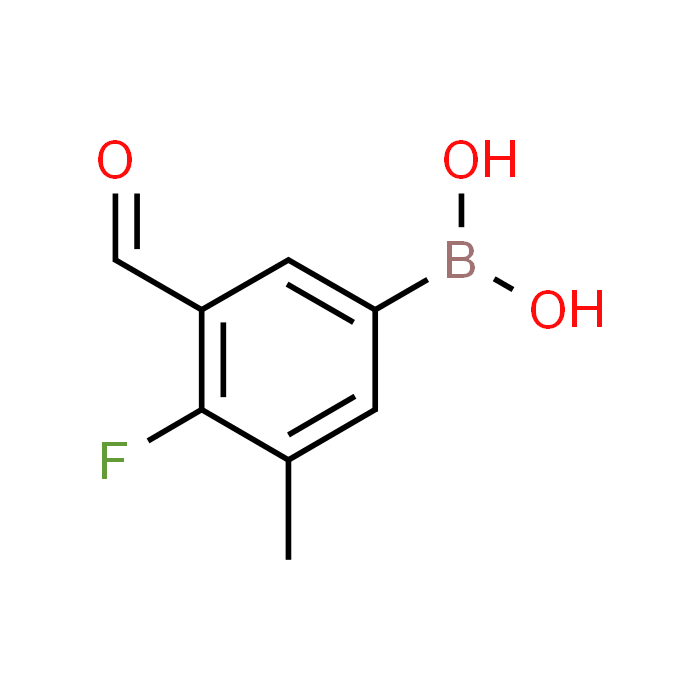 (4-Fluoro-3-formyl-5-methylphenyl)boronic acid