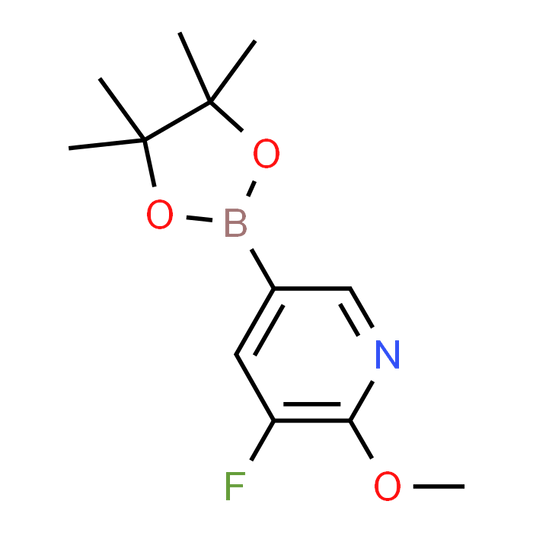 3-Fluoro-2-methoxy-5-(4,4,5,5-tetramethyl-1,3,2-dioxaborolan-2-yl)pyridine