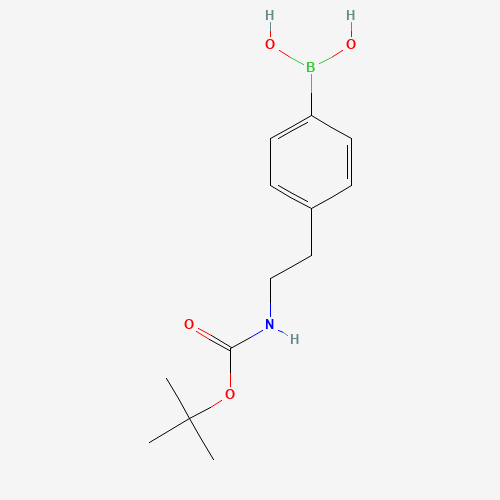 (4-(2-((tert-Butoxycarbonyl)amino)ethyl)phenyl)boronic acid