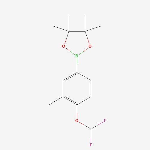 2-(4-(Difluoromethoxy)-3-methylphenyl)-4,4,5,5-tetramethyl-1,3,2-dioxaborolane