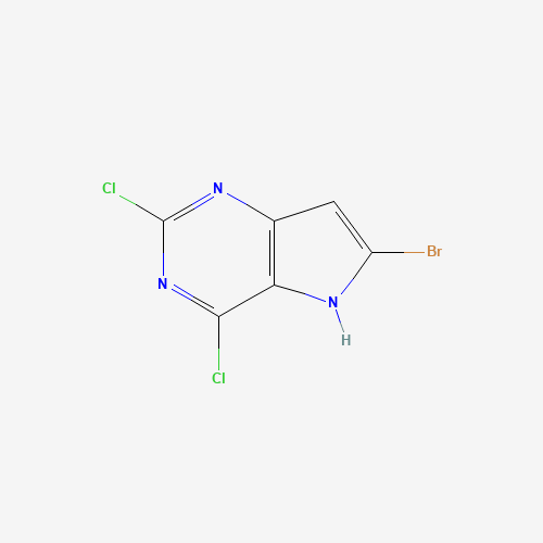6-Bromo-2,4-dichloro-5H-pyrrolo[3,2-d]pyrimidine