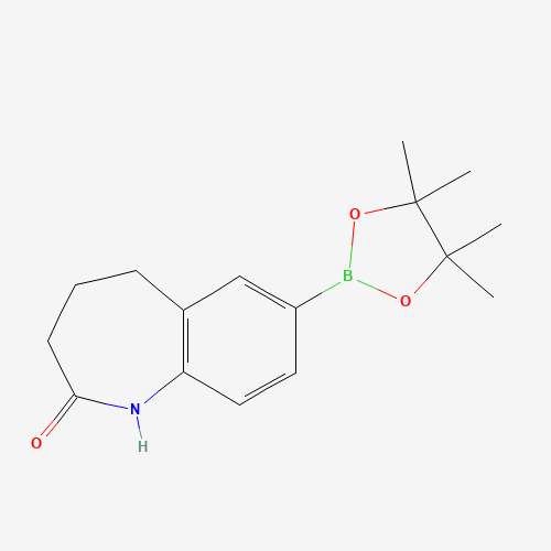 7-(4,4,5,5-Tetramethyl-1,3,2-dioxaborolan-2-yl)-1,3,4,5-tetrahydro-2H-benzo[b]azepin-2-one