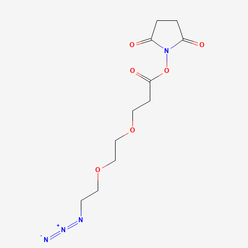 N3-PEG2-C2-NHS ester