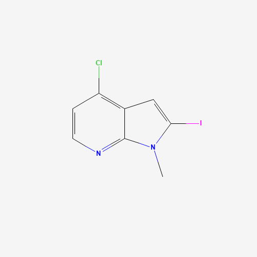 4-Chloro-2-iodo-1-methyl-1H-pyrrolo[2,3-b]pyridine